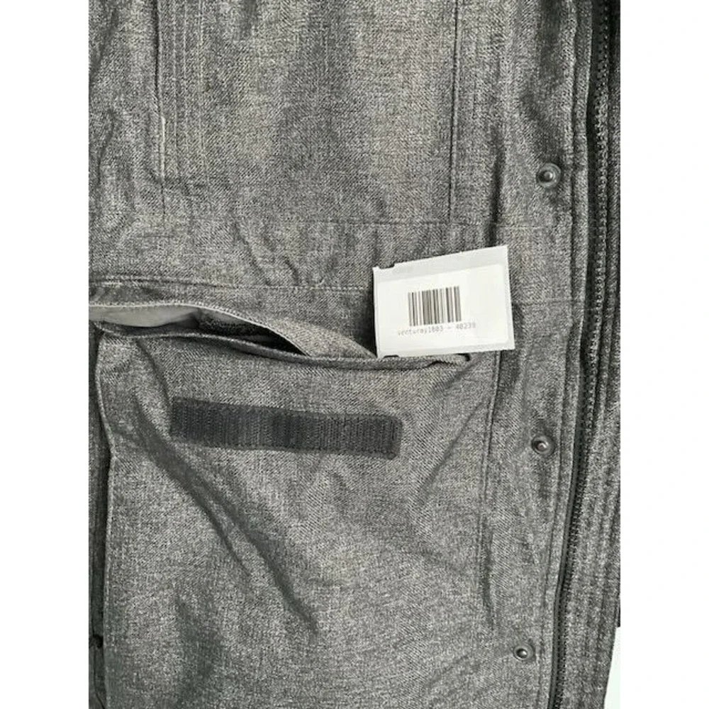 The North Face‎ Mens McMurdo Parka Gray HyVent Hooded Faux Fur Trim Jacket Small